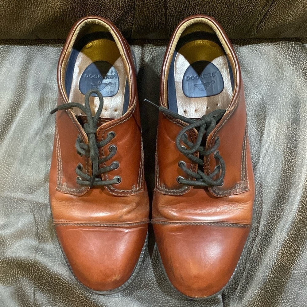 Men’s Dockers Oxford Size 9W Shoes Business Casual. Career